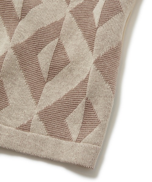 MEN'S BIGI（メンズビギ）の「ハイツイストコットン クルーネックTシャツ（Tシャツ/カットソー・メンズ・ホワイト/ベージュ/ネイビー・01/02/03）」の18枚目の写真