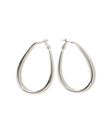 Ray BEAMS | Ray BEAMS / パイプ オーバル ピアス(ピアス（両耳用）)