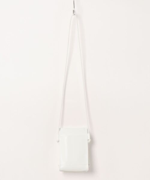 Ungrid（アングリッド）の「【Ca】フェイクレザーショルダーBAG（ショルダーバッグ・レディース・アイボリー/ブラック・FREE）」の3枚目の写真