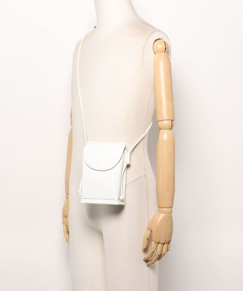 Ungrid（アングリッド）の「【Ca】フェイクレザーショルダーBAG（ショルダーバッグ・レディース・アイボリー/ブラック・FREE）」の6枚目の写真