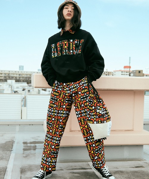 moyan ecri(モヤン エクリ)の「<moyan ecri>リバーシブルバケットハット【アフリカンファブリック】(ハット・レディース・ターコイズブルー系/オレンジ/レッド/ブルー・FREE)」の16枚目の写真