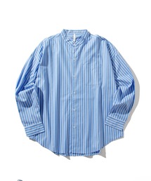 INASTUDIOS ZOO（イーナストゥディオスズー）の「「INASTUDIOS SELECT」ルーズフィット ブロード バンドカラーシャツ（シャツ/ブラウス）」