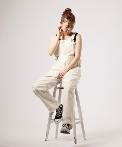 JOINT WORKS（ジョイントワークス）の「J-シャーリングクロップドタンクトップ（タンクトップ・レディース・ホワイト/ブラック/サックスブルー/グリーン・FREE）」の5枚目の写真