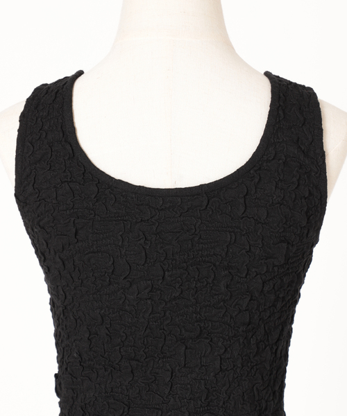 JOINT WORKS（ジョイントワークス）の「J-シャーリングクロップドタンクトップ（タンクトップ・レディース・ホワイト/ブラック/サックスブルー/グリーン・FREE）」の12枚目の写真