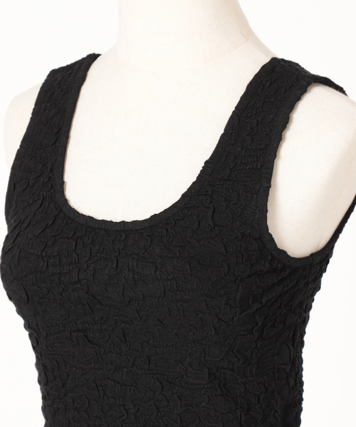 JOINT WORKS（ジョイントワークス）の「J-シャーリングクロップドタンクトップ（タンクトップ・レディース・ホワイト/ブラック/サックスブルー/グリーン・FREE）」の13枚目の写真