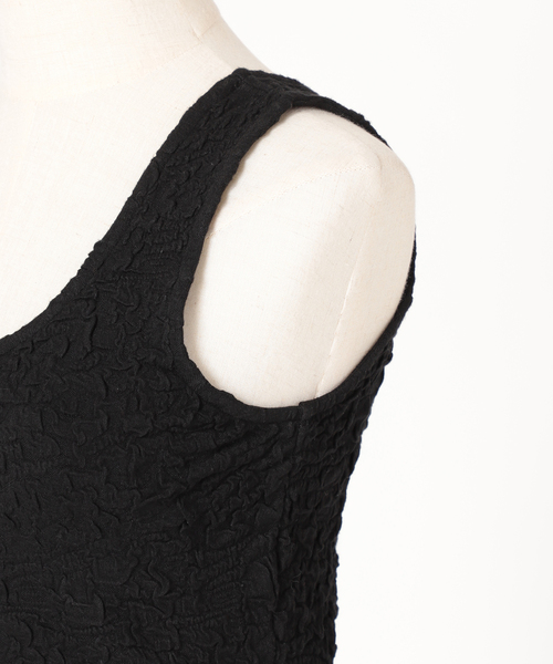 JOINT WORKS（ジョイントワークス）の「J-シャーリングクロップドタンクトップ（タンクトップ・レディース・ホワイト/ブラック/サックスブルー/グリーン・FREE）」の14枚目の写真