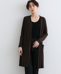【洗える/UVケア/接触冷感/日本製】定番!ロング丈カーディガン