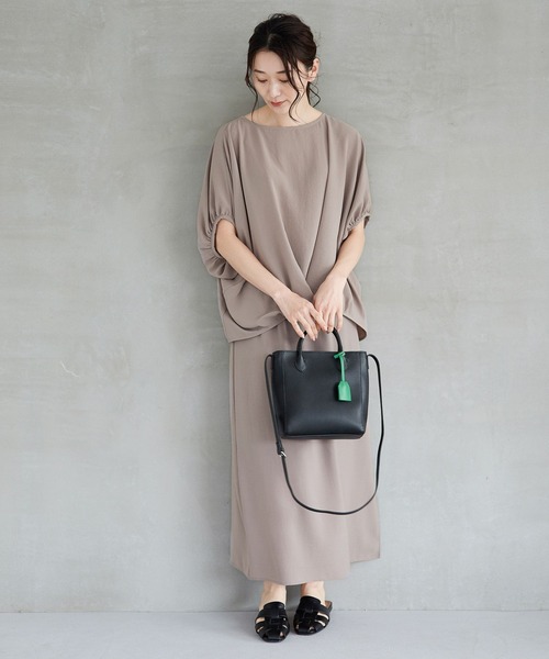 LEPSIM（レプシィム）の「【ゼロかる】撥水ショルダーバッグ　274218（ショルダーバッグ・レディース・ブラック/グリーン/アイボリー・ONE SIZE）」の5枚目の写真