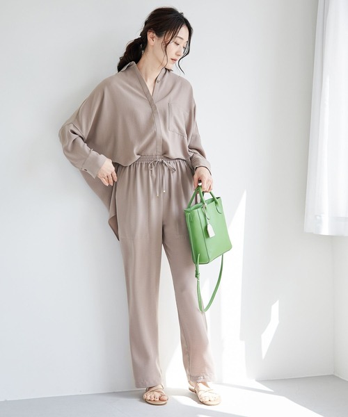 LEPSIM（レプシィム）の「【ゼロかる】撥水ショルダーバッグ　274218（ショルダーバッグ・レディース・ブラック/グリーン/アイボリー・ONE SIZE）」の6枚目の写真