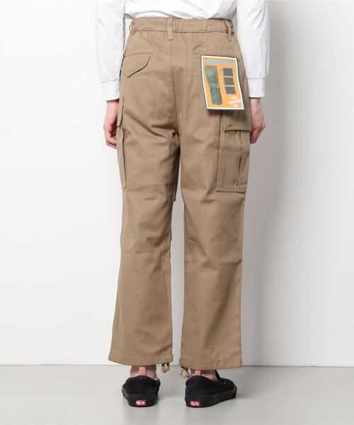 ADMIX/ATELIER SAB MEN（アドミックスアトリエサブメン）の「ヘビーオンス コットンツイル / 2Wayタック ガウチョ カーゴパンツ（カーゴパンツ・メンズ・カーキ/ブラック/ベージュ/オフホワイト・48/50）」の5枚目の写真