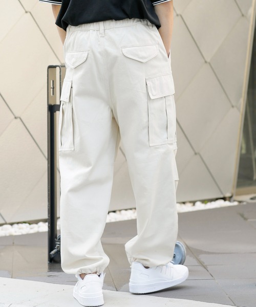 ADMIX/ATELIER SAB MEN（アドミックスアトリエサブメン）の「ヘビーオンス コットンツイル / 2Wayタック ガウチョ カーゴパンツ（カーゴパンツ・メンズ・カーキ/ブラック/ベージュ/オフホワイト・48/50）」の10枚目の写真
