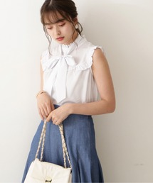 PROPORTION BODY DRESSING | ストライプボウタイ付きブラウス / 1212110903(シャツ/ブラウス)