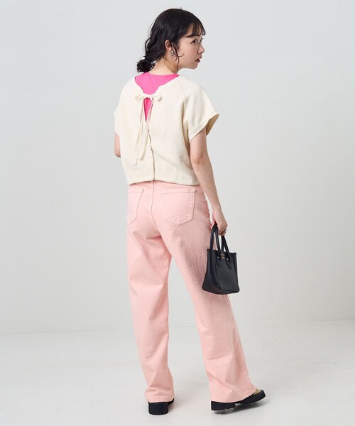FREAK'S STORE(フリークスストア)の「サカリバリメイク風カーディガン(カーディガン/ボレロ・レディース・ブラック/オフホワイト/マスタード・フリ-)」の16枚目の写真