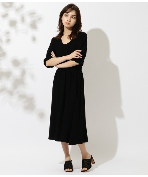 CHILLE(チル)の「レオパード柄シースルースクエアトゥサンダル(サンダル・レディース・ブラック/ブラウン・LL/S/M/L)」の7枚目の写真