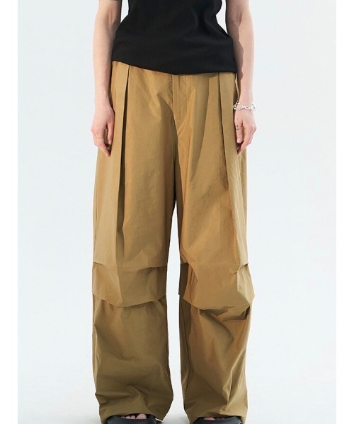 MODITEC(モディテック)の「【MODITEC/モディテック】Fold Trouser Trouser/トラウザー 長ズボン シンプル デザイン パンツ(その他パンツ・メンズ・ブラック/ベージュ・S/M)」の8枚目の写真