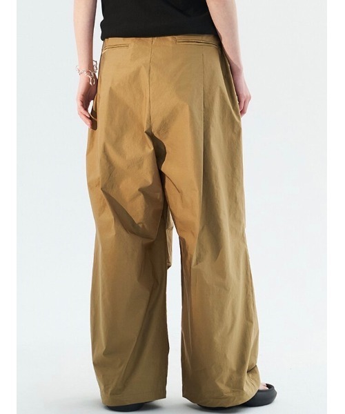 MODITEC(モディテック)の「【MODITEC/モディテック】Fold Trouser Trouser/トラウザー 長ズボン シンプル デザイン パンツ(その他パンツ・メンズ・ブラック/ベージュ・S/M)」の7枚目の写真