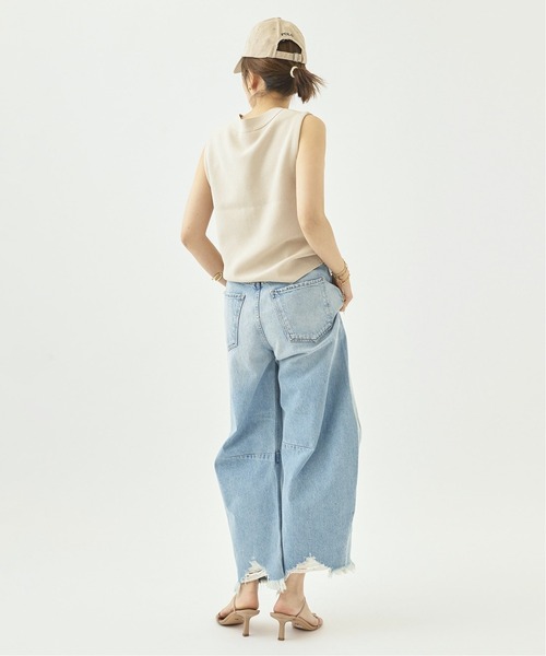 plage(プラージュ)の「コンチョボタン ミラノリブベスト(ベスト・レディース・アイボリー/ネイビー・FREE)」の19枚目の写真