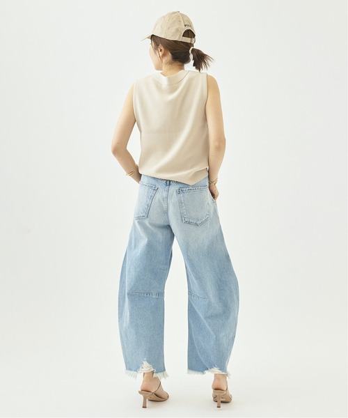 plage(プラージュ)の「コンチョボタン ミラノリブベスト(ベスト・レディース・アイボリー/ネイビー・FREE)」の20枚目の写真