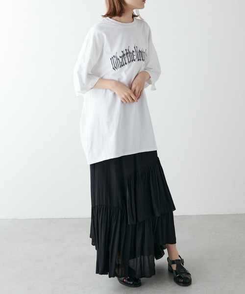 ESSAY(エッセイ)の「【ESSAY / エッセイ】22SS SILK SCREEN Tシャツ(プリントTシャツ)(Tシャツ/カットソー・メンズ・ホワイト/ブラック・FREE)」の16枚目の写真