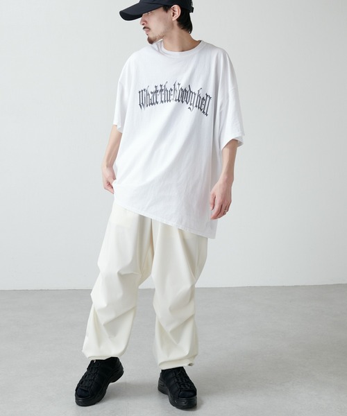 ESSAY(エッセイ)の「【ESSAY / エッセイ】22SS SILK SCREEN Tシャツ(プリントTシャツ)(Tシャツ/カットソー・メンズ・ホワイト/ブラック・FREE)」の14枚目の写真