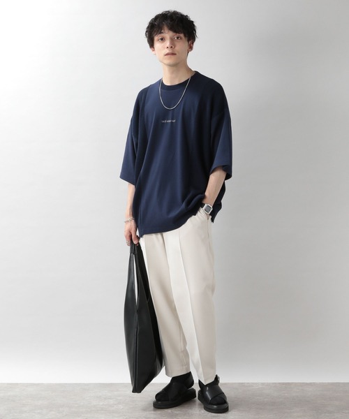 RAGEBLUE（レイジブルー）の「サンカクキリカエ/トートバッグ（トートバッグ・メンズ・ブラック/ブラック系その他/グレー・FREE）」の6枚目の写真