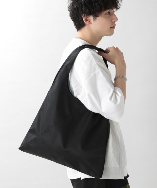 RAGEBLUE（レイジブルー）の「サンカクキリカエ/トートバッグ（トートバッグ・メンズ・ブラック/ブラック系その他/グレー・FREE）」の9枚目の写真