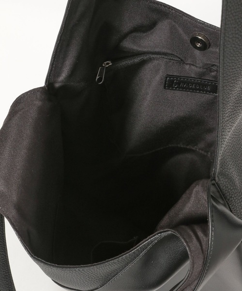 RAGEBLUE（レイジブルー）の「サンカクキリカエ/トートバッグ（トートバッグ・メンズ・ブラック/ブラック系その他/グレー・FREE）」の17枚目の写真