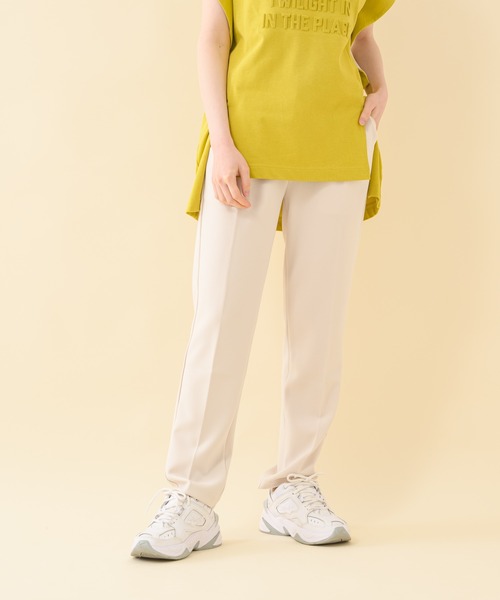 malla（マーラ）の「malla アクアテーパードパンツ（その他パンツ・レディース・ブラック/ベージュ・FREE）」の2枚目の写真