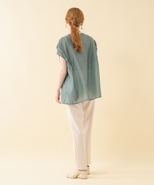 malla（マーラ）の「malla アクアテーパードパンツ（その他パンツ・レディース・ブラック/ベージュ・FREE）」の14枚目の写真