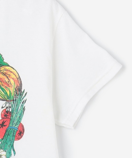 Bshop（ビショップ）の「JIM MORRIS | プリントTシャツ ORGANIC FOOD WOMEN（Tシャツ/カットソー・レディース・ホワイト系その他・SMALL）」の7枚目の写真