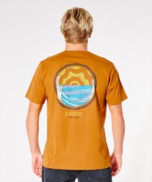 RIP CURL（リップカール）の「【RIPCURL（リップカール）】RAYS AND TUBED TEE/バックプリントTシャツ（Tシャツ/カットソー）」