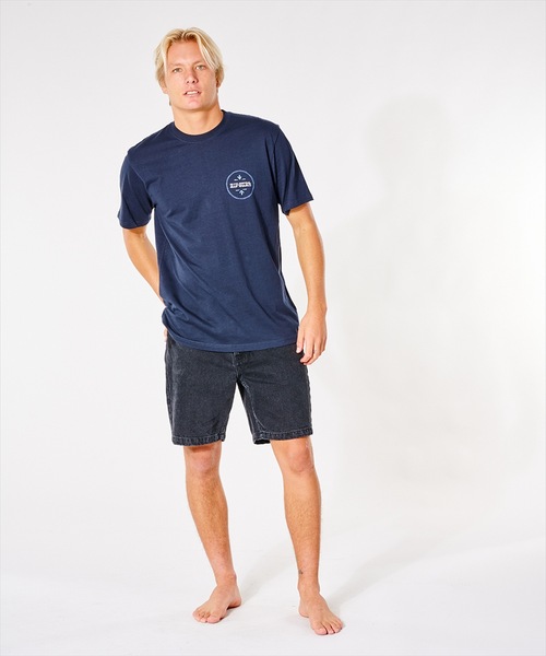rip curl(リップカール)の「【RIPCURL(リップカール)】RAYS AND TUBED TEE/バックプリントTシャツ(Tシャツ/カットソー・メンズ・ネイビー/テラコッタ/ホワイト・SMALL/X-LARGE/MEDIUM/X-SMALL/LARGE)」の13枚目の写真