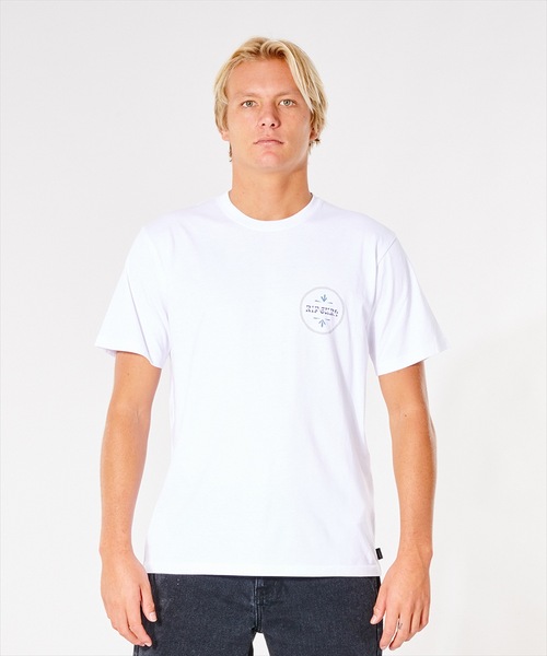 rip curl(リップカール)の「【RIPCURL(リップカール)】RAYS AND TUBED TEE/バックプリントTシャツ(Tシャツ/カットソー・メンズ・ネイビー/テラコッタ/ホワイト・SMALL/X-LARGE/MEDIUM/X-SMALL/LARGE)」の10枚目の写真