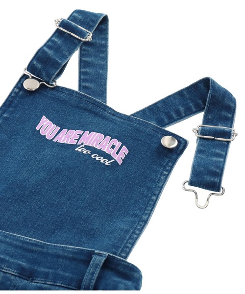 ANAP kids（アナップキッズ）の「チェッカーテープ付ジャンパースカート（ジャンパースカート・キッズ・ブルー/ブラック・120cm/110cm/130cm）」の8枚目の写真