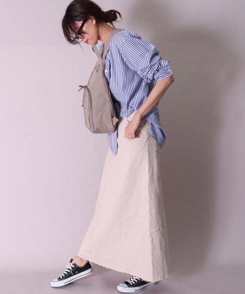 anello（アネロ）の「(LF)【anello】6ポケット クロス ボディバッグ（ボディバッグ/ウエストポーチ・レディース・ネイビー/オリーブ/グレイッシュベージュ/ブラック/グレー/アイボリー・ONE SIZE）」の17枚目の写真