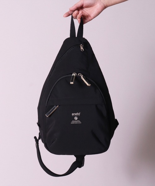 anello（アネロ）の「(LF)【anello】6ポケット クロス ボディバッグ（ボディバッグ/ウエストポーチ・レディース・ネイビー/オリーブ/グレイッシュベージュ/ブラック/グレー/アイボリー・ONE SIZE）」の14枚目の写真