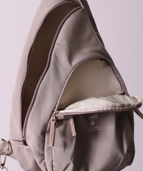 anello（アネロ）の「(LF)【anello】6ポケット クロス ボディバッグ（ボディバッグ/ウエストポーチ・レディース・ネイビー/オリーブ/グレイッシュベージュ/ブラック/グレー/アイボリー・ONE SIZE）」の9枚目の写真