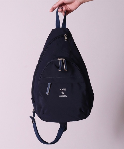 anello（アネロ）の「(LF)【anello】6ポケット クロス ボディバッグ（ボディバッグ/ウエストポーチ・レディース・ネイビー/オリーブ/グレイッシュベージュ/ブラック/グレー/アイボリー・ONE SIZE）」の21枚目の写真