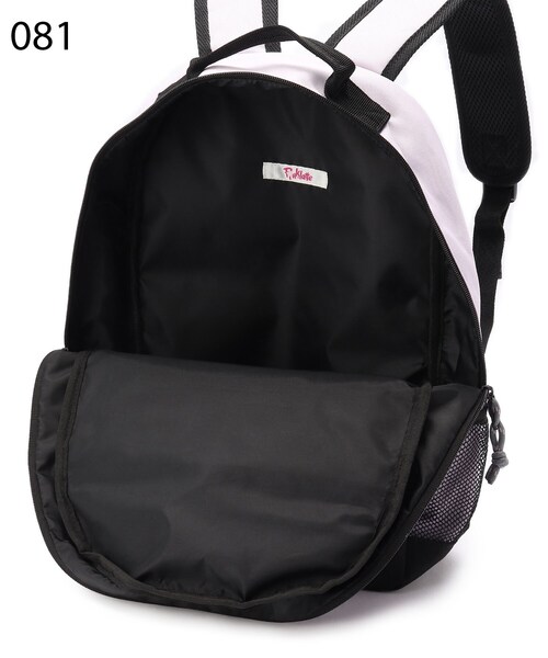 PINK-latte（ピンクラテ）の「◆【容量約17L】ダブルベルトリュック（バックパック/リュック・キッズ・ライトブルー/ブラック/ライトパープル・00）」の9枚目の写真