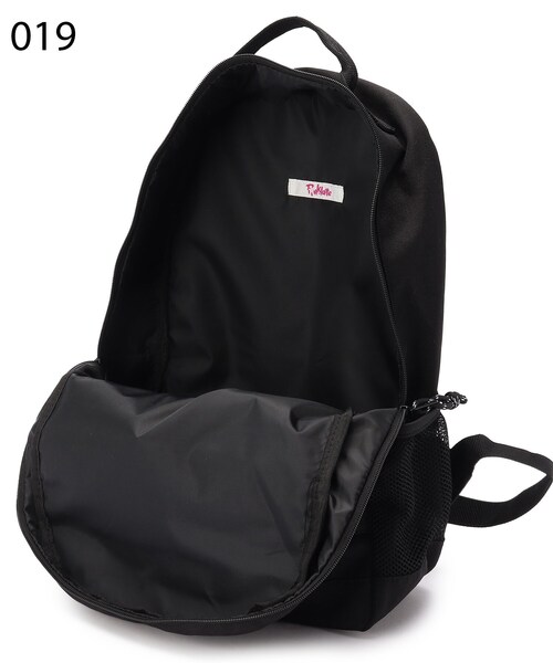 PINK-latte（ピンクラテ）の「◆【容量約17L】ダブルベルトリュック（バックパック/リュック・キッズ・ライトブルー/ブラック/ライトパープル・00）」の10枚目の写真