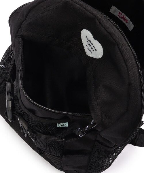 PINK-latte（ピンクラテ）の「◆【容量約17L】ダブルベルトリュック（バックパック/リュック・キッズ・ライトブルー/ブラック/ライトパープル・00）」の12枚目の写真