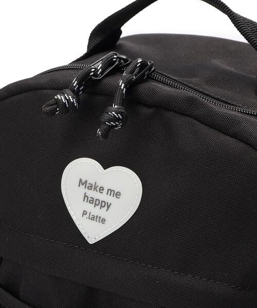 PINK-latte（ピンクラテ）の「◆【容量約17L】ダブルベルトリュック（バックパック/リュック・キッズ・ライトブルー/ブラック/ライトパープル・00）」の15枚目の写真