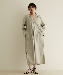 SALON adam et rope'（サロン アダム エ ロペ）の「【洗える】タイプライターワンピース（ワンピース）」