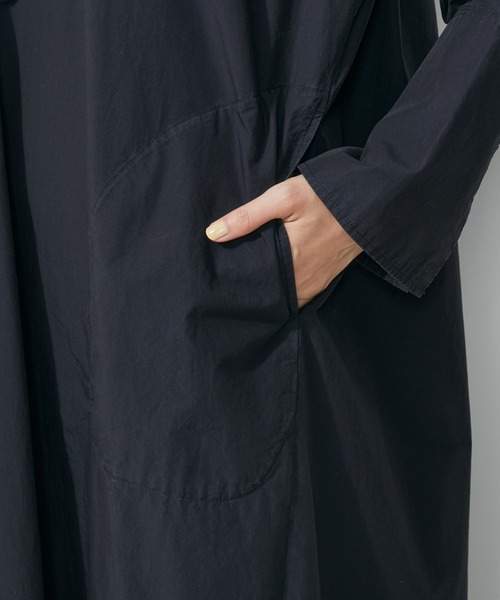 SALON adam et rope'(サロン アダム エ ロペ)の「【洗える】タイプライターワンピース(ワンピース・レディース・ブラック/ベージュ系その他2・FREE)」の16枚目の写真