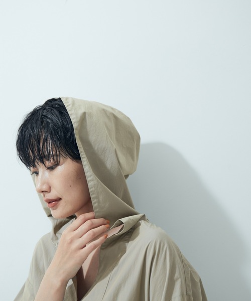 SALON adam et rope'(サロン アダム エ ロペ)の「【洗える】タイプライターワンピース(ワンピース・レディース・ブラック/ベージュ系その他2・FREE)」の20枚目の写真