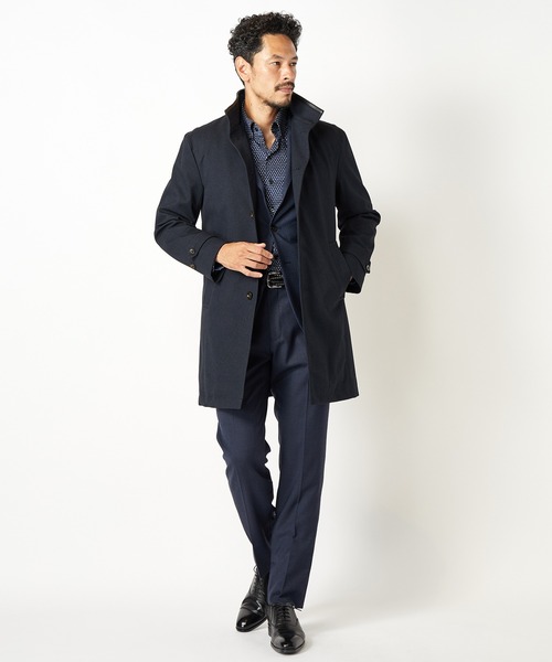 MEN'S BIGI（メンズビギ）の「ACTIVE TAILOR パウロオリビエラマイクロガンクラブスラックス（その他パンツ・メンズ・ネイビー/グレー系その他・01/02/03/04）」の5枚目の写真