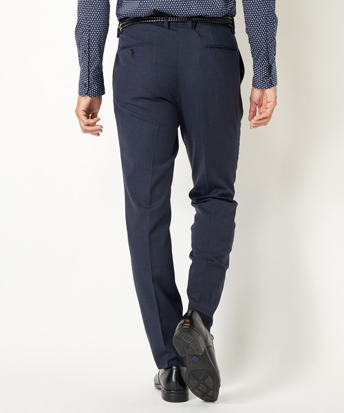 MEN'S BIGI（メンズビギ）の「ACTIVE TAILOR パウロオリビエラマイクロガンクラブスラックス（その他パンツ・メンズ・ネイビー/グレー系その他・01/02/03/04）」の10枚目の写真