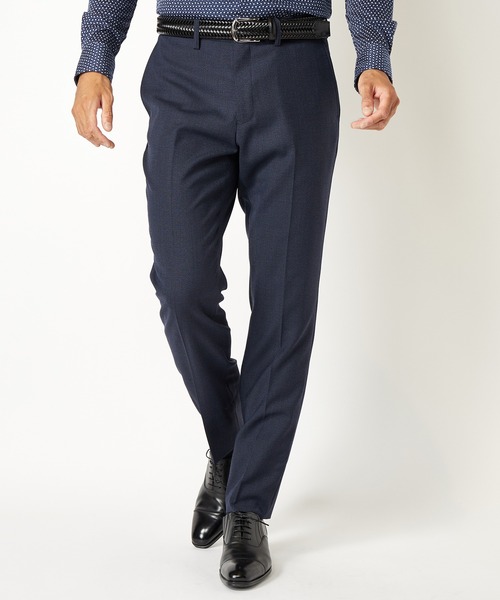 MEN'S BIGI（メンズビギ）の「ACTIVE TAILOR パウロオリビエラマイクロガンクラブスラックス（その他パンツ・メンズ・ネイビー/グレー系その他・01/02/03/04）」の8枚目の写真