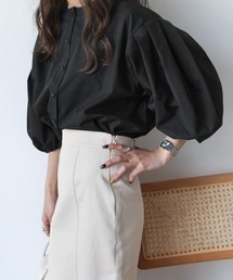 Chillfar | 前後2WAYショートパフスリーブブラウス(シャツ/ブラウス)
