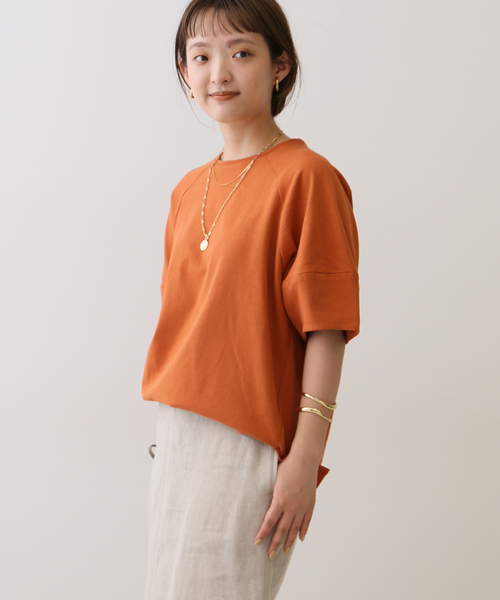 SLOBE IENA(スローブイエナ)の「バルーンスリーブカットソー(Tシャツ/カットソー・レディース・ホワイト/グレー/オレンジ・FREE)」の5枚目の写真